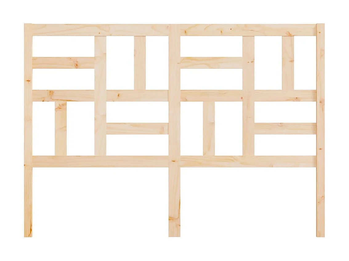 Cabecero 126x4x104 cm Madera maciza de pino