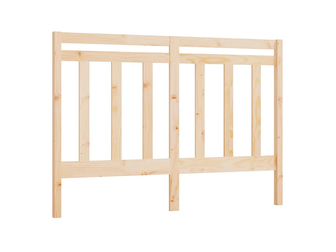 Tête de lit 126x4x100 cm Bois massif de pin