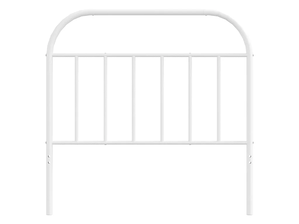 Cabecero de metal blanco 100 cm