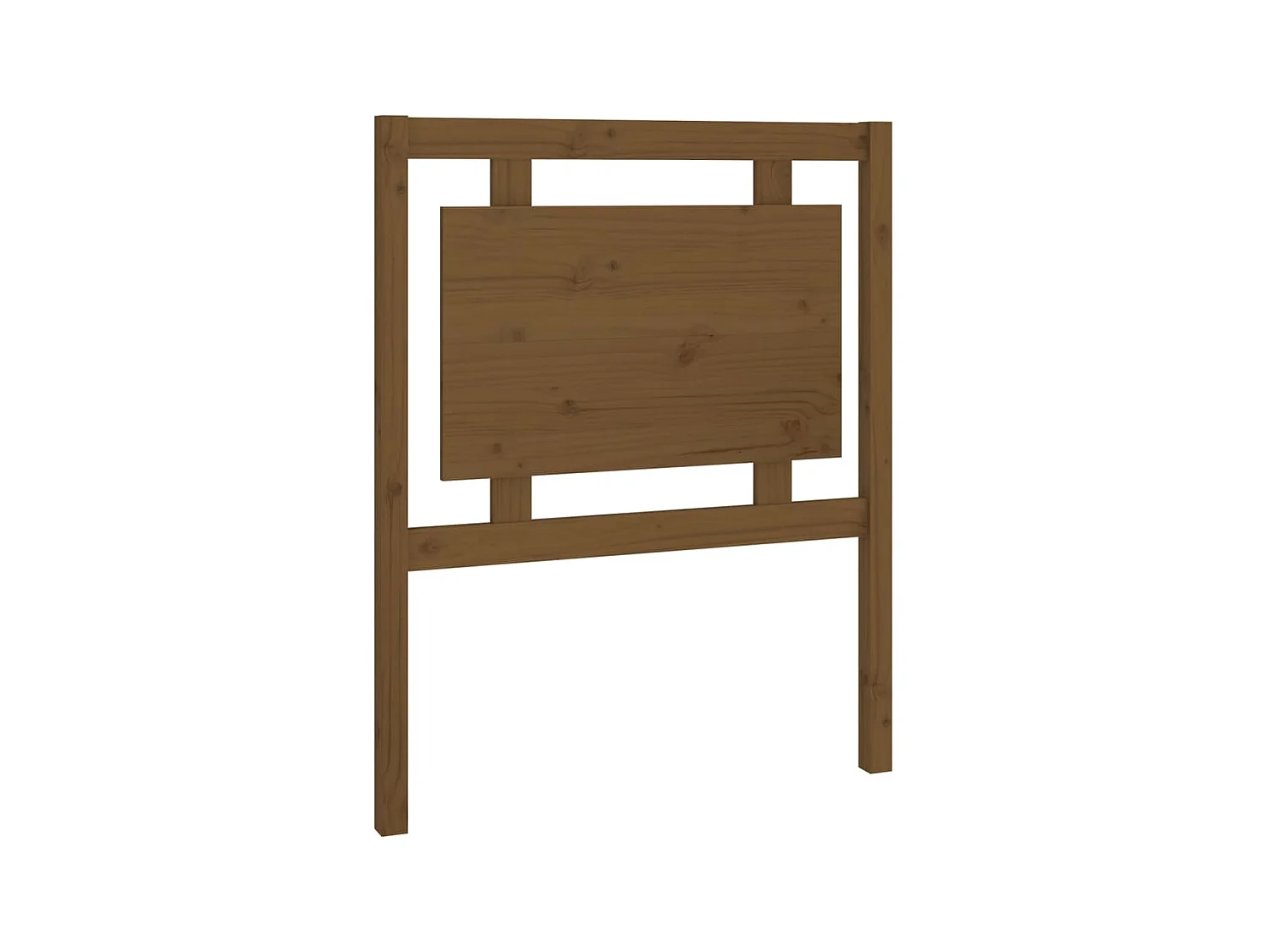 Tête de lit Marron miel 80,5x4x100 cm Bois massif de pin