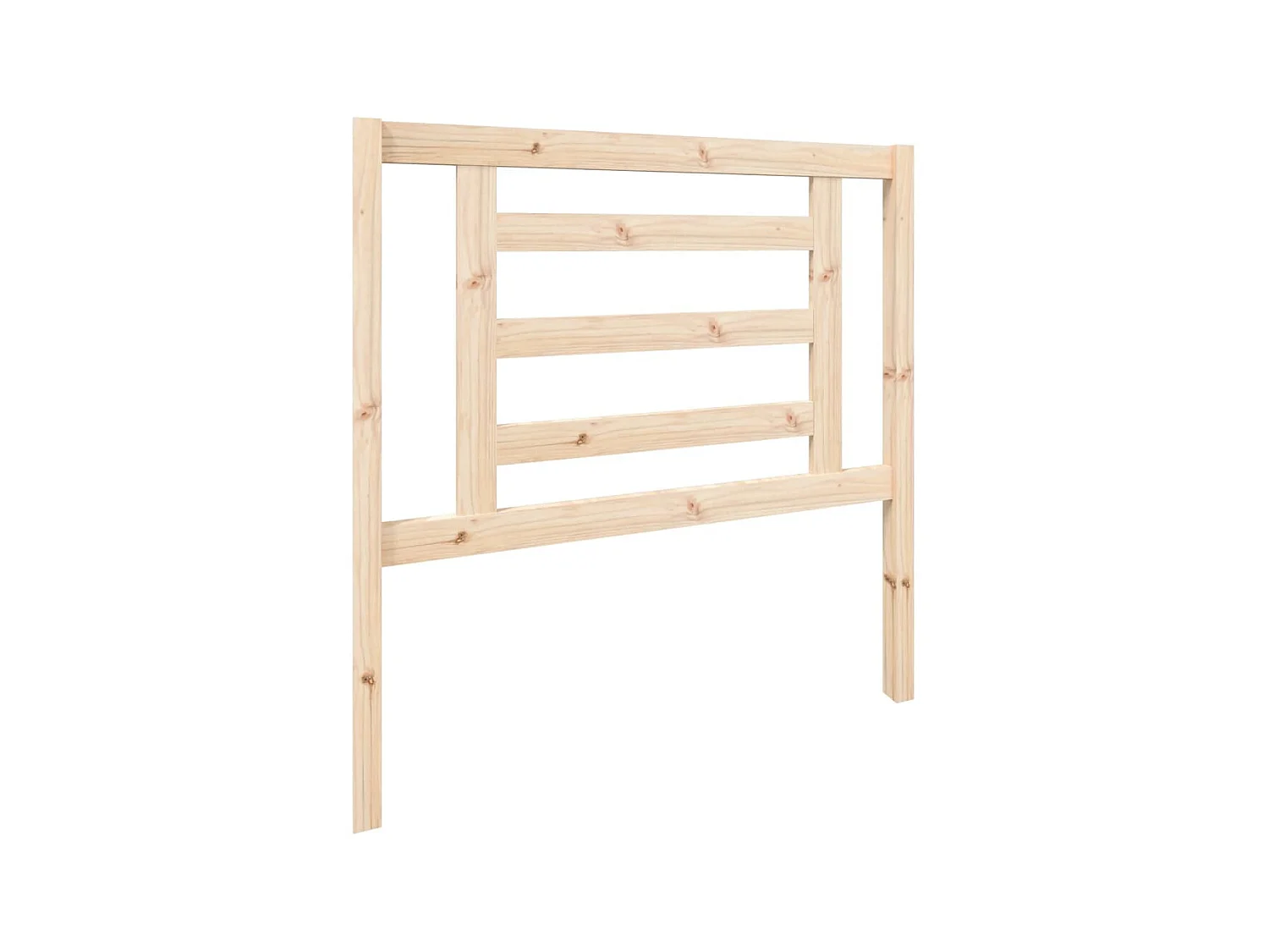 Testiera 96x4x100 cm Legno di pino massiccio