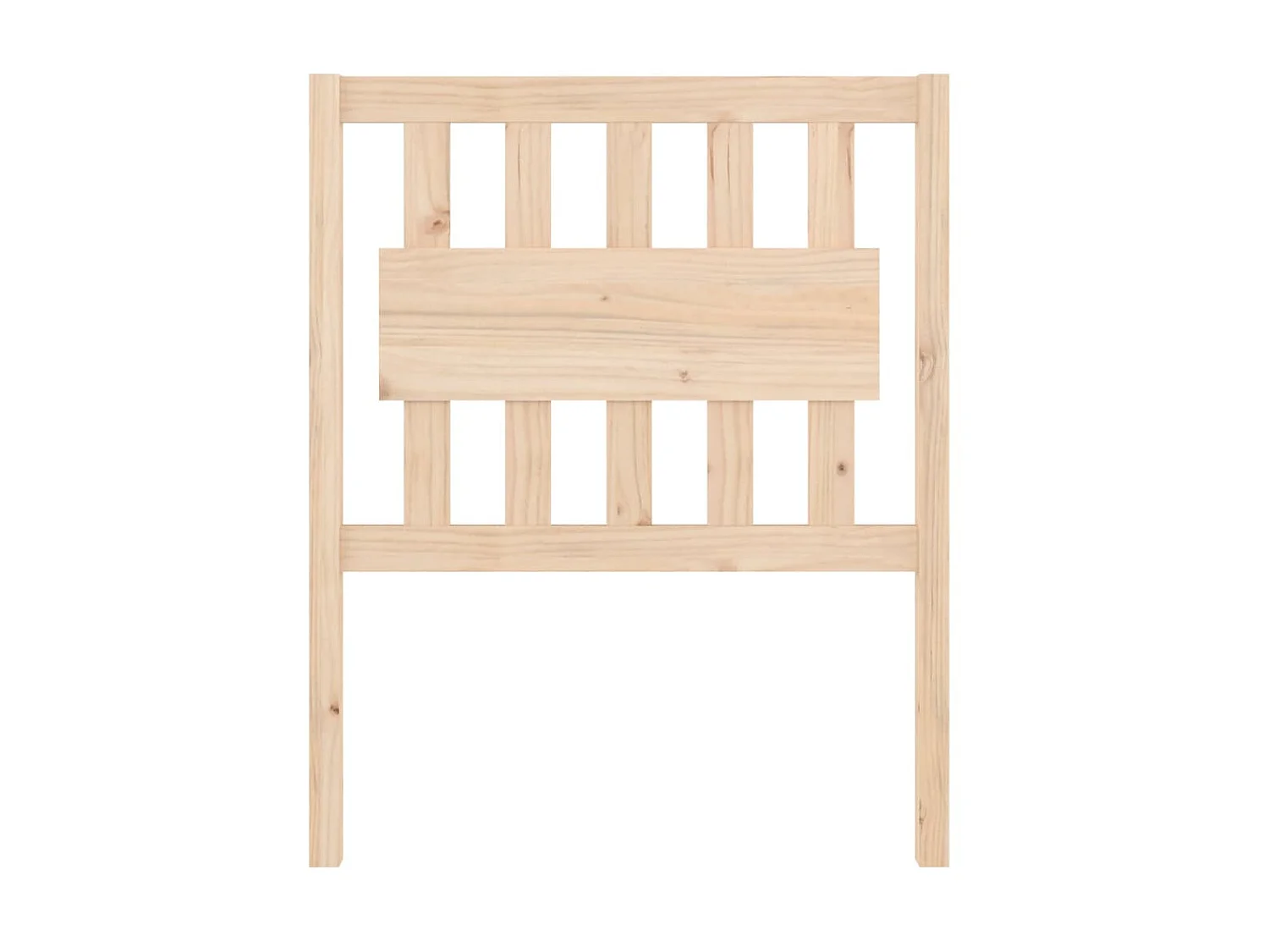 Kopfteil 80,5x4x100 cm Massives Kiefernholz