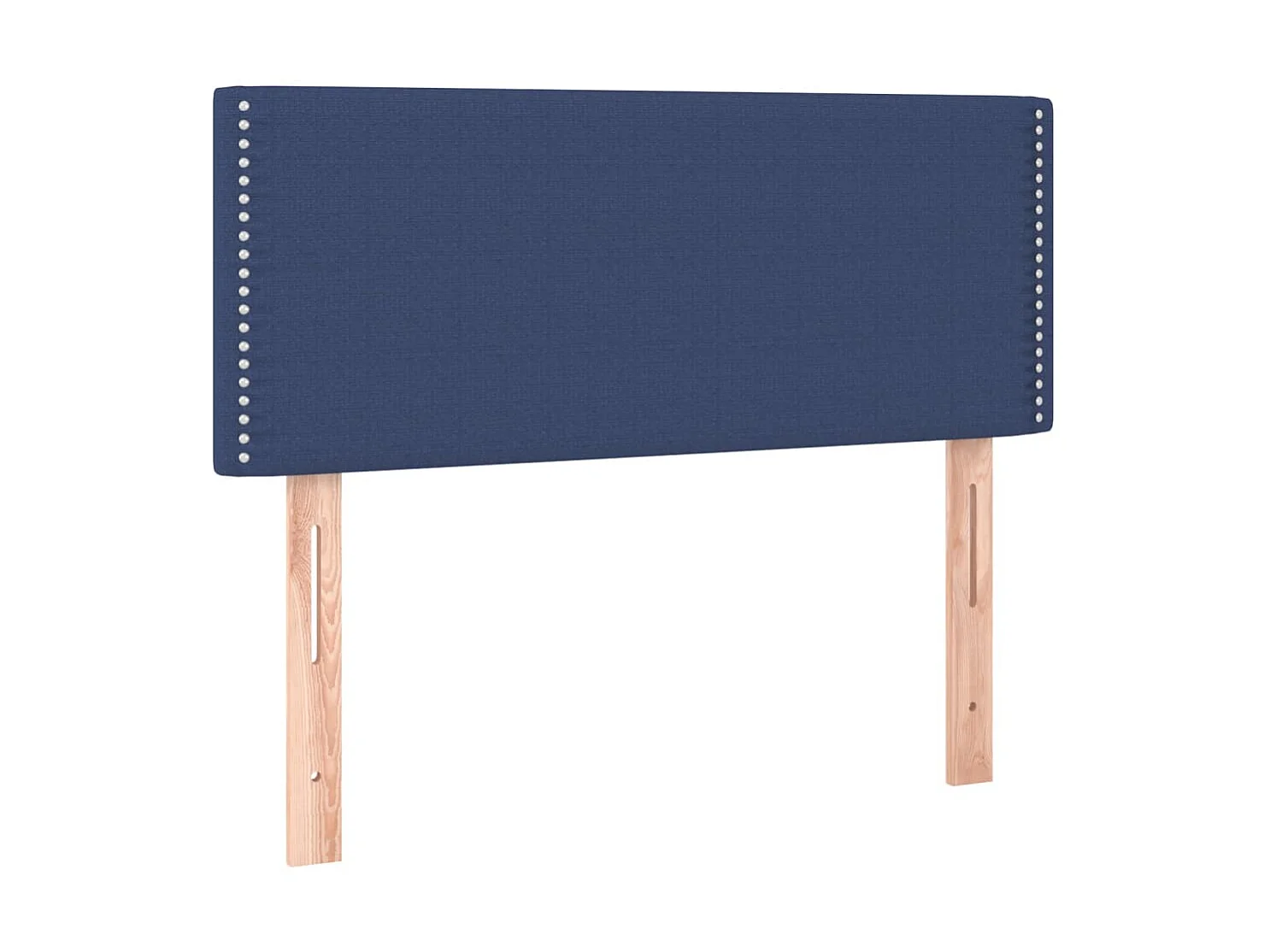Tête de lit Bleu 100x5x78/88 cm Tissu
