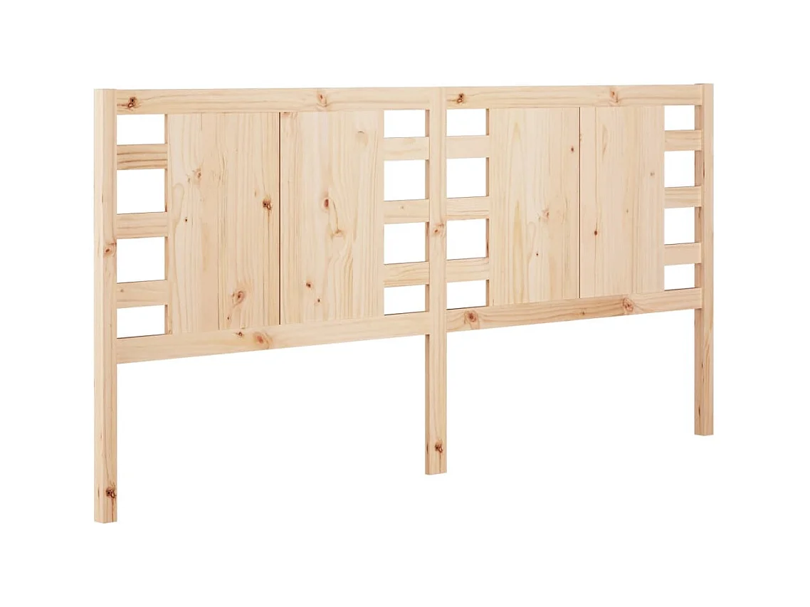 Tête de lit 206x4x100 cm Bois massif de pin