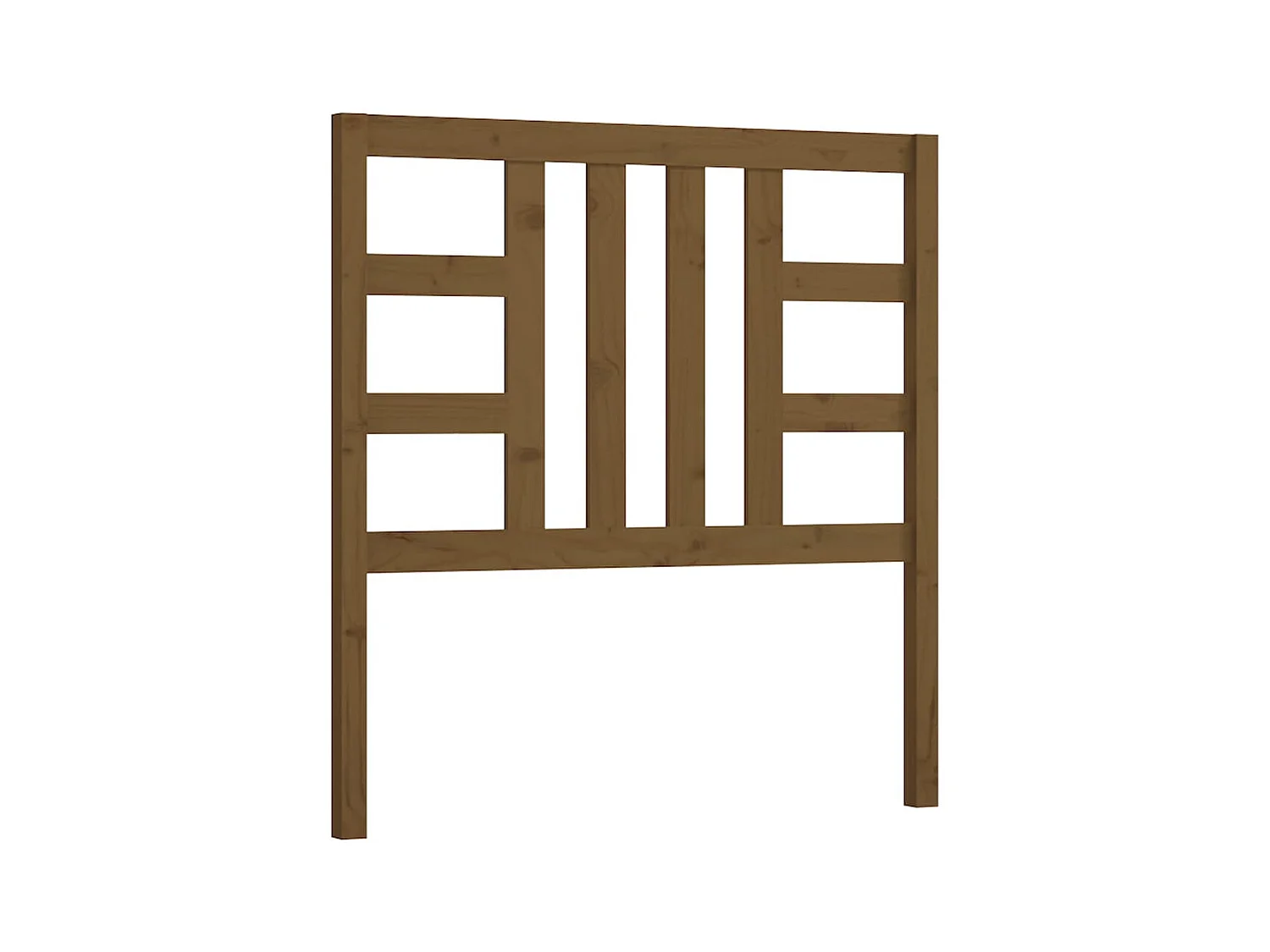 Tête de lit Marron miel 81x4x100 cm Bois massif de pin