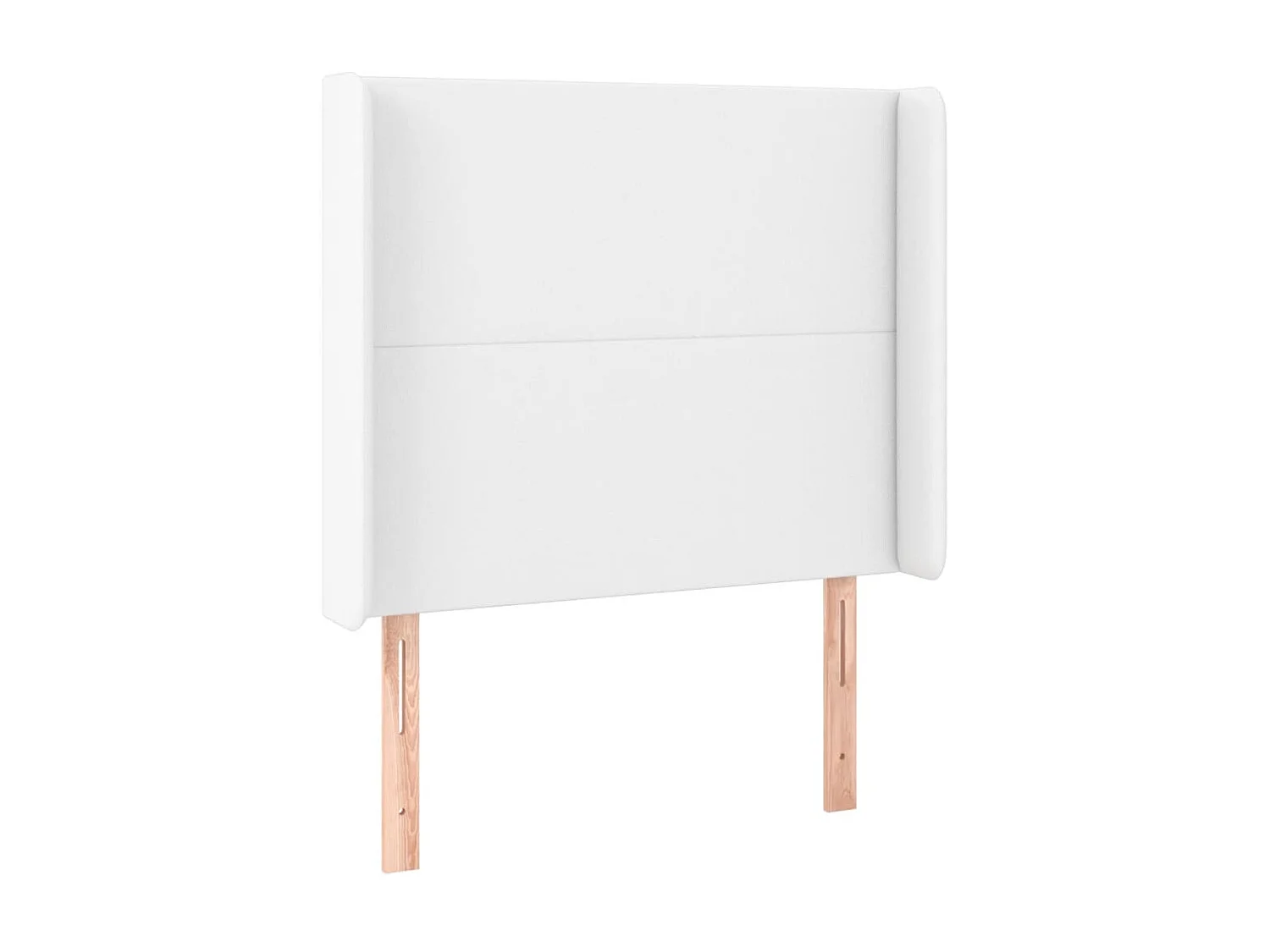 Cabecero LED Blanco 103x16x118/128 cm Polipiel