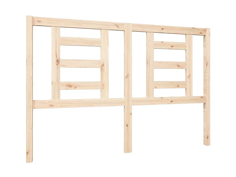 Tête de lit 146x4x100 cm Bois massif de pin