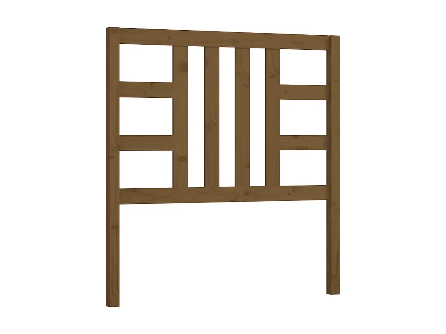 Tête de lit Marron miel 96x4x100 cm Bois massif de pin