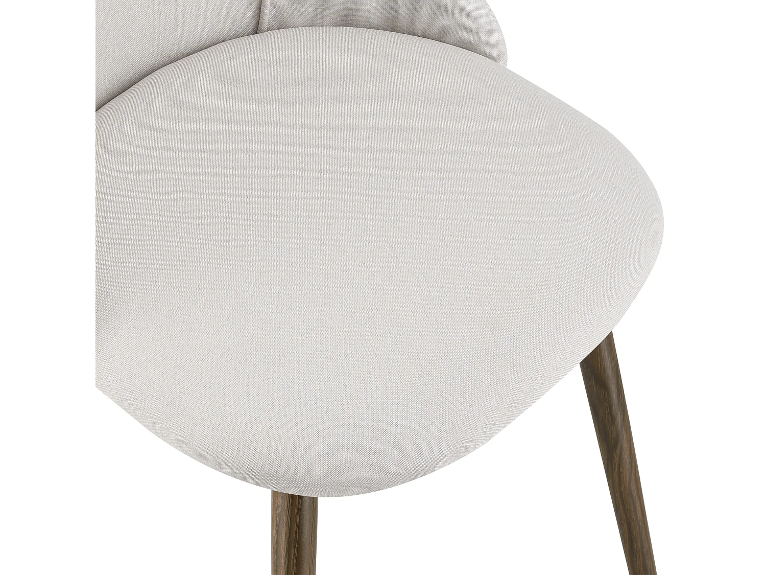Lot de 2 Chaises de Salle à Manger Danzig 83 x 50 x 53 cm Beige [en.casa]
