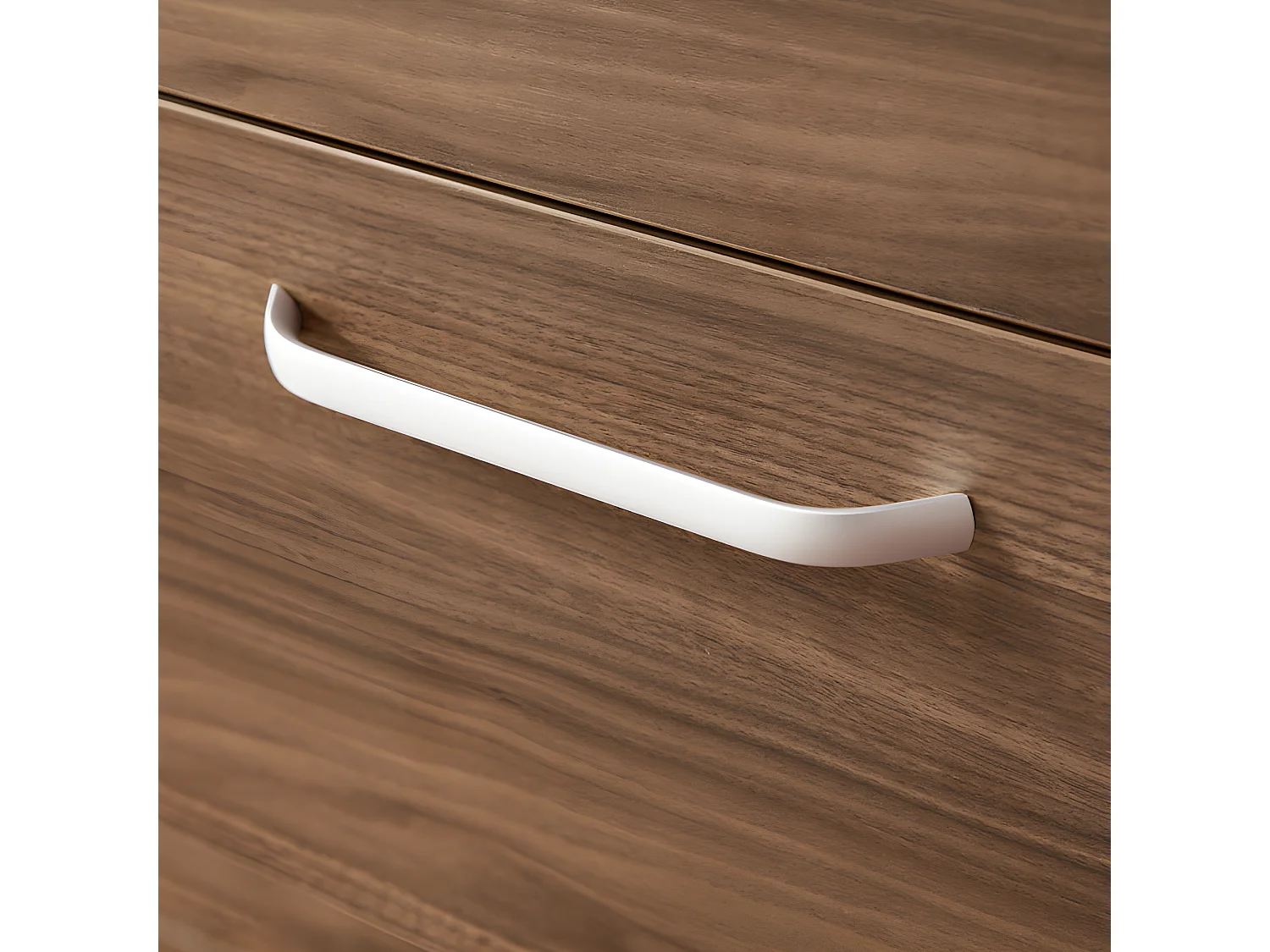 Meuble sous vasque à suspendre avec lavabo intégré 2 portes battantes Chêne L.58xP.38xH.50cm