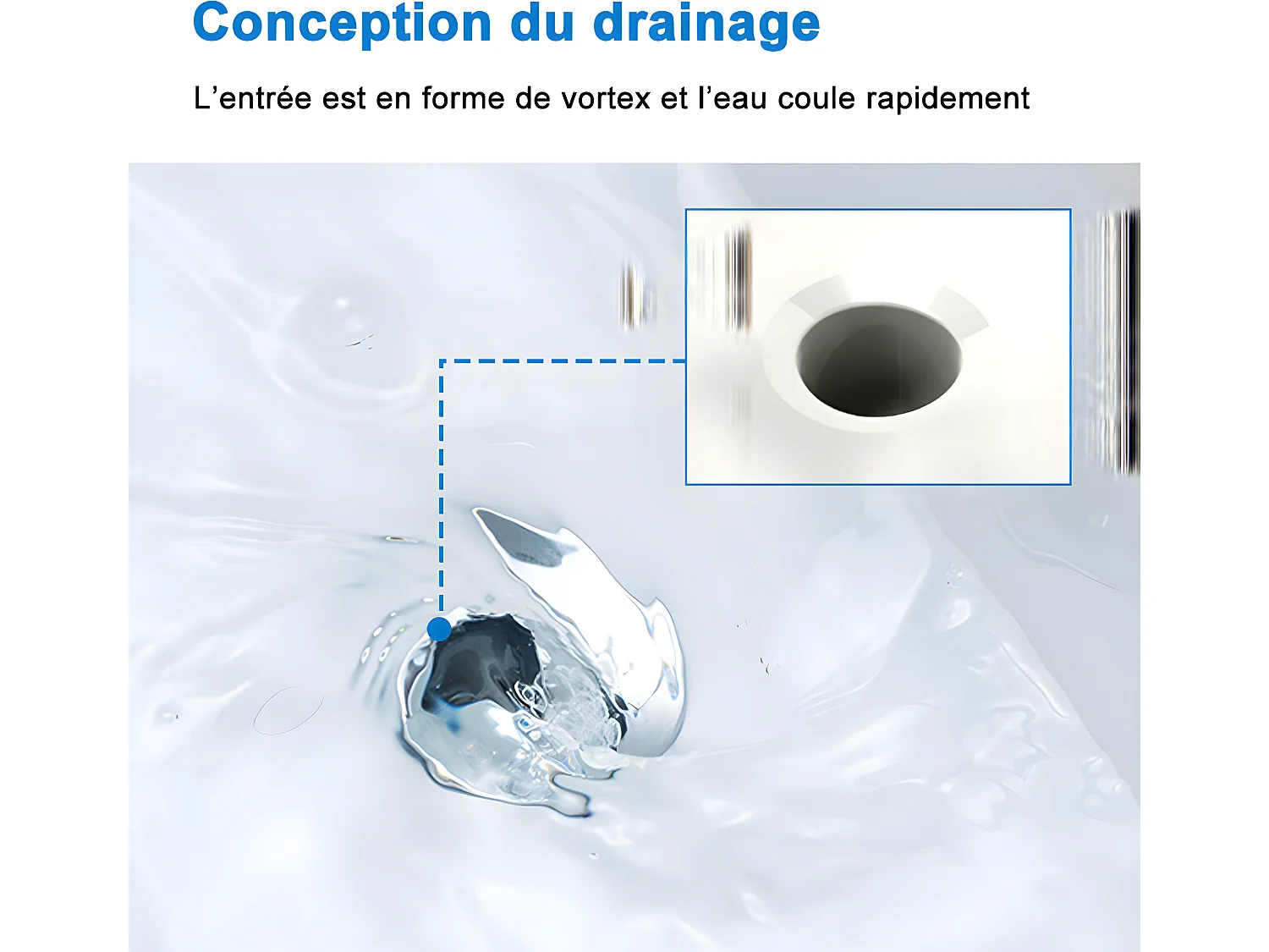 Meuble salle de bain noir 2 portes avec une vasque à suspendre 80(L*W*H)cm