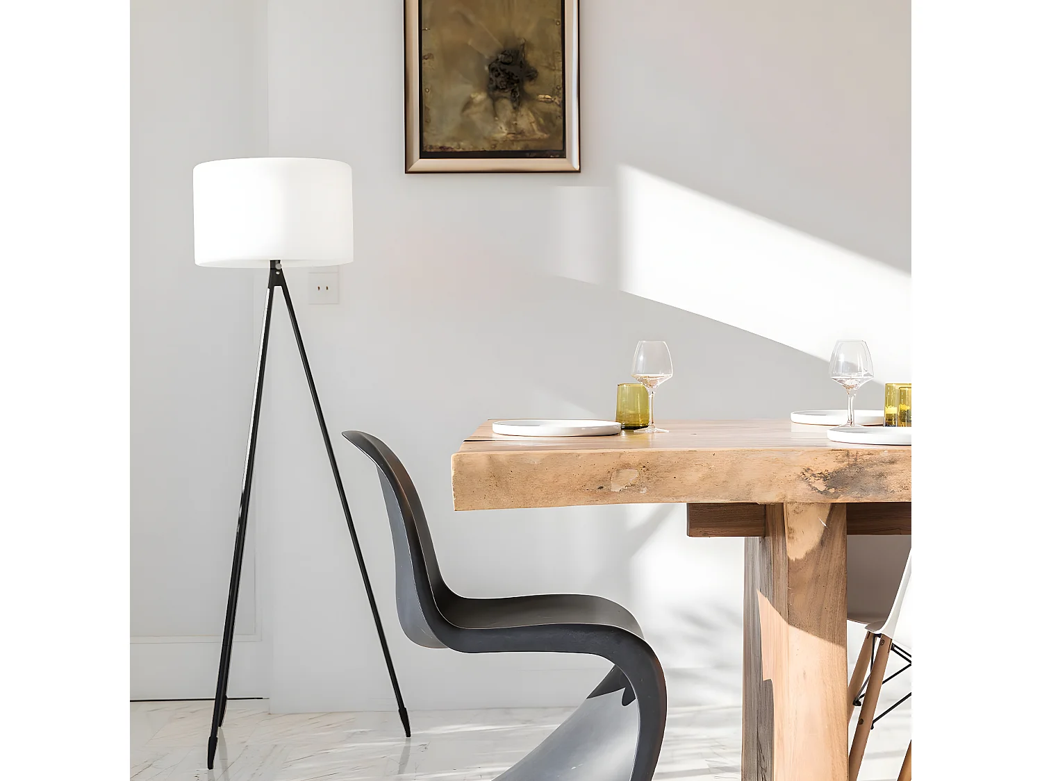 Lampada da terra senza fili per esterni H150CM TAMBOURY