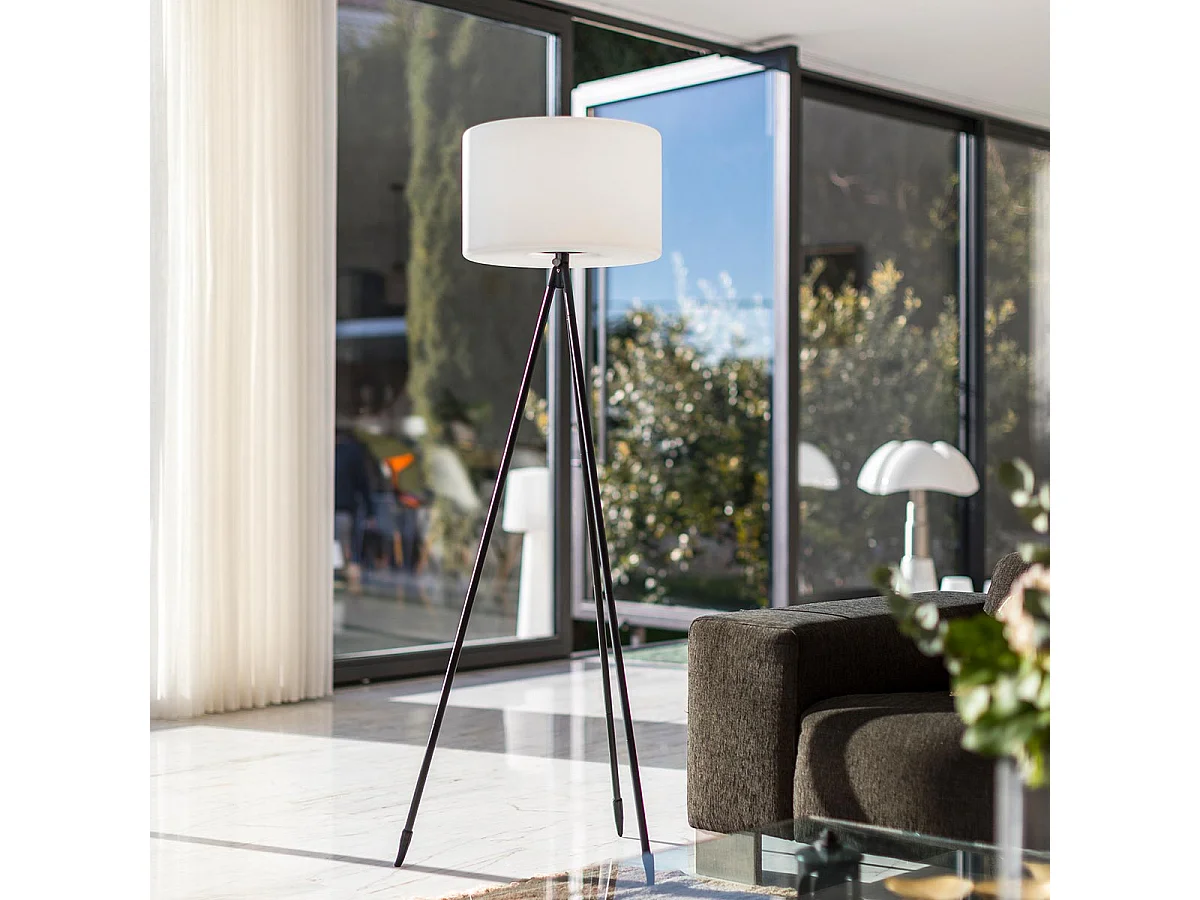 Draadloze vloerlamp H150CM TAMBOURY