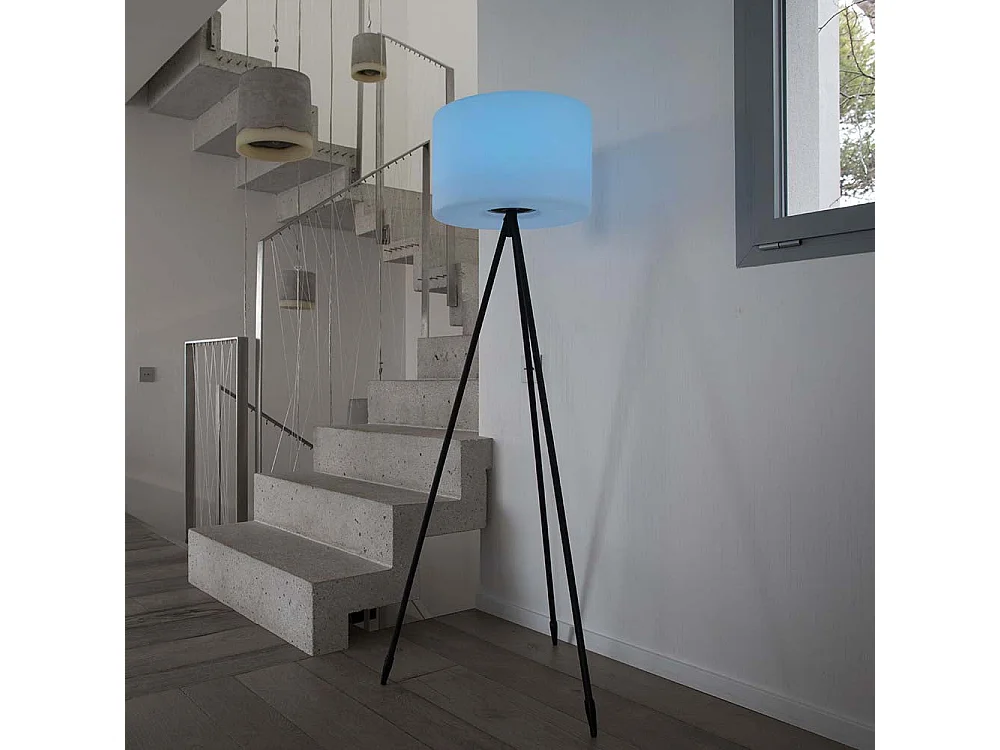 Draadloze vloerlamp H150CM TAMBOURY