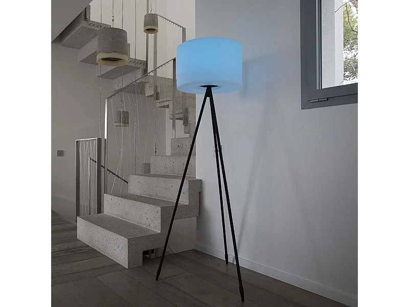 Lámpara de pie exterior inalámbrica H150CM TAMBOURY
