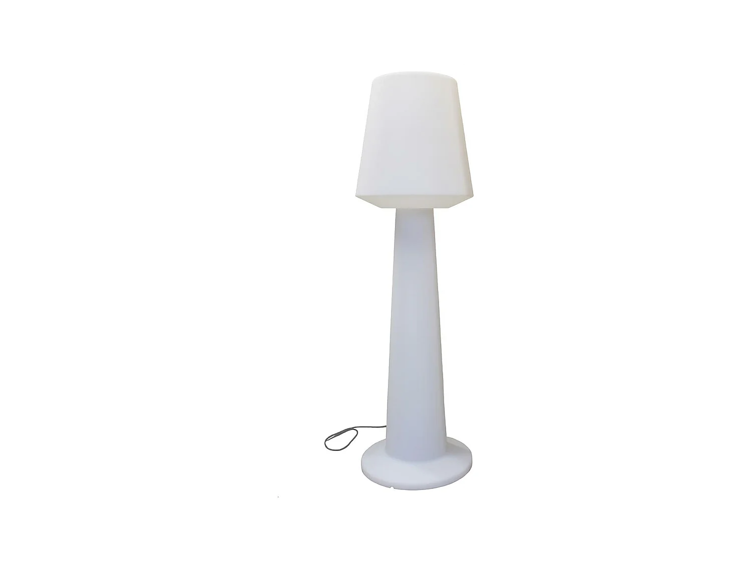 Lampadaire ext filaire AUSTRAL Blanc Polyéthylène H170CM