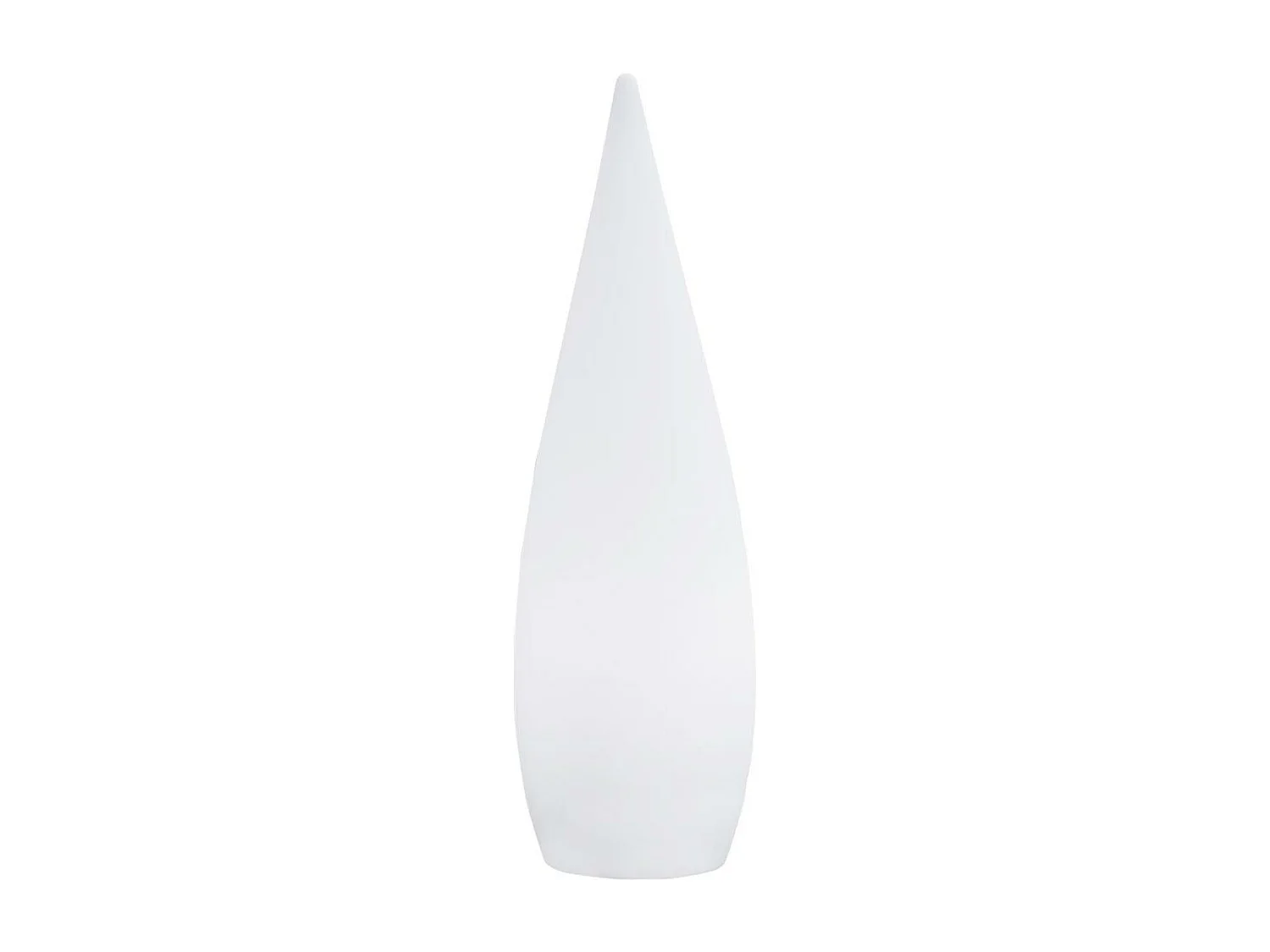 Lampadaire extérieur sans fil CLASSY Blanc Polypropylène H120CM