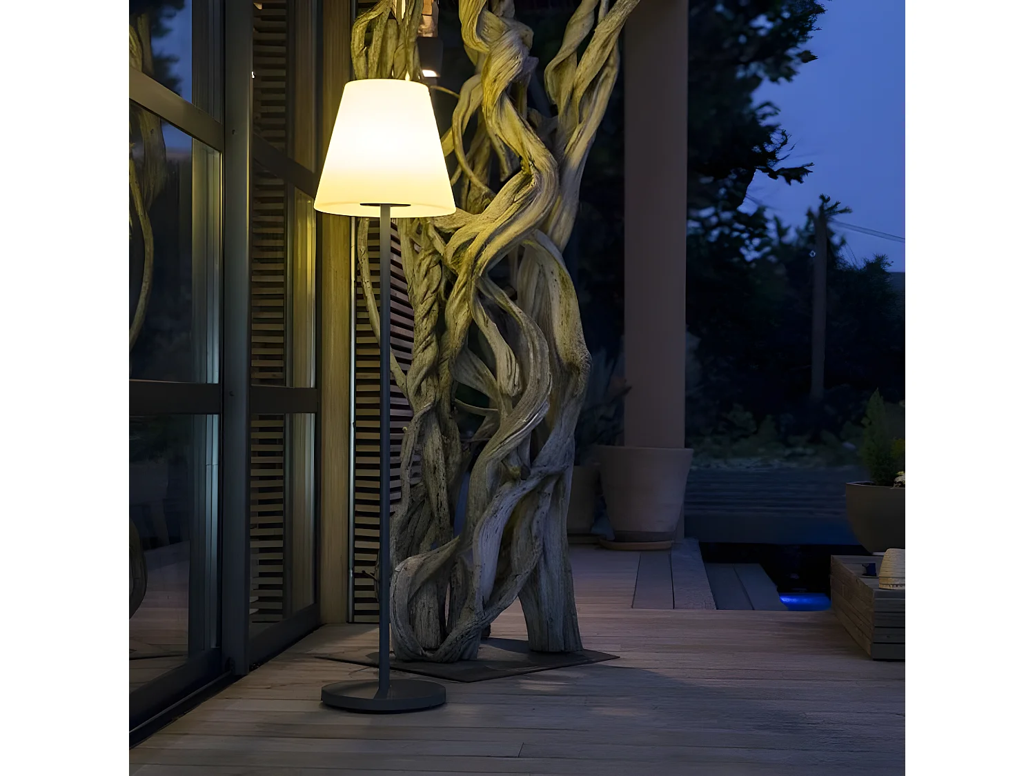 Lampada da terra senza fili per esterni H150CM STANDY