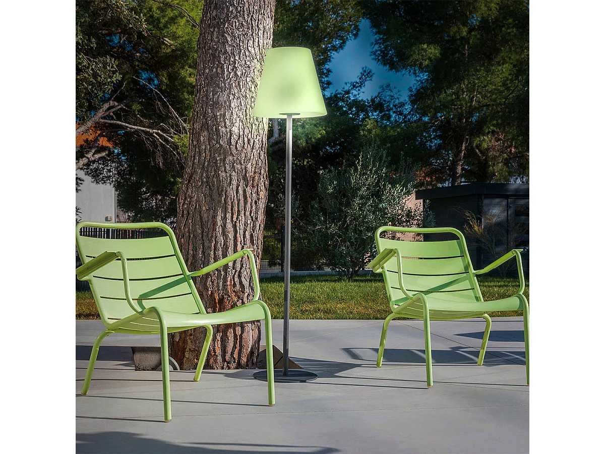 Lampadaire d'extérieur sans fil STANDY RGB H150cm