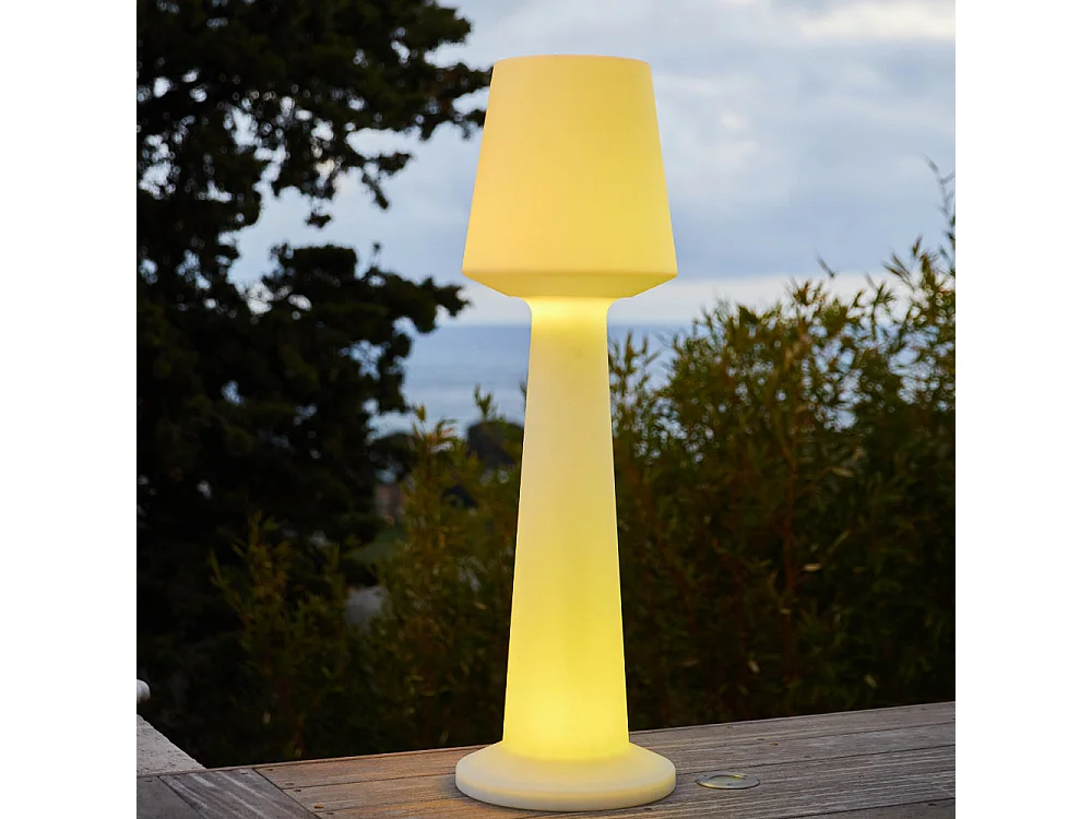 Lampadaire d'extérieur sans fil AUSTRAL RGB H110cm