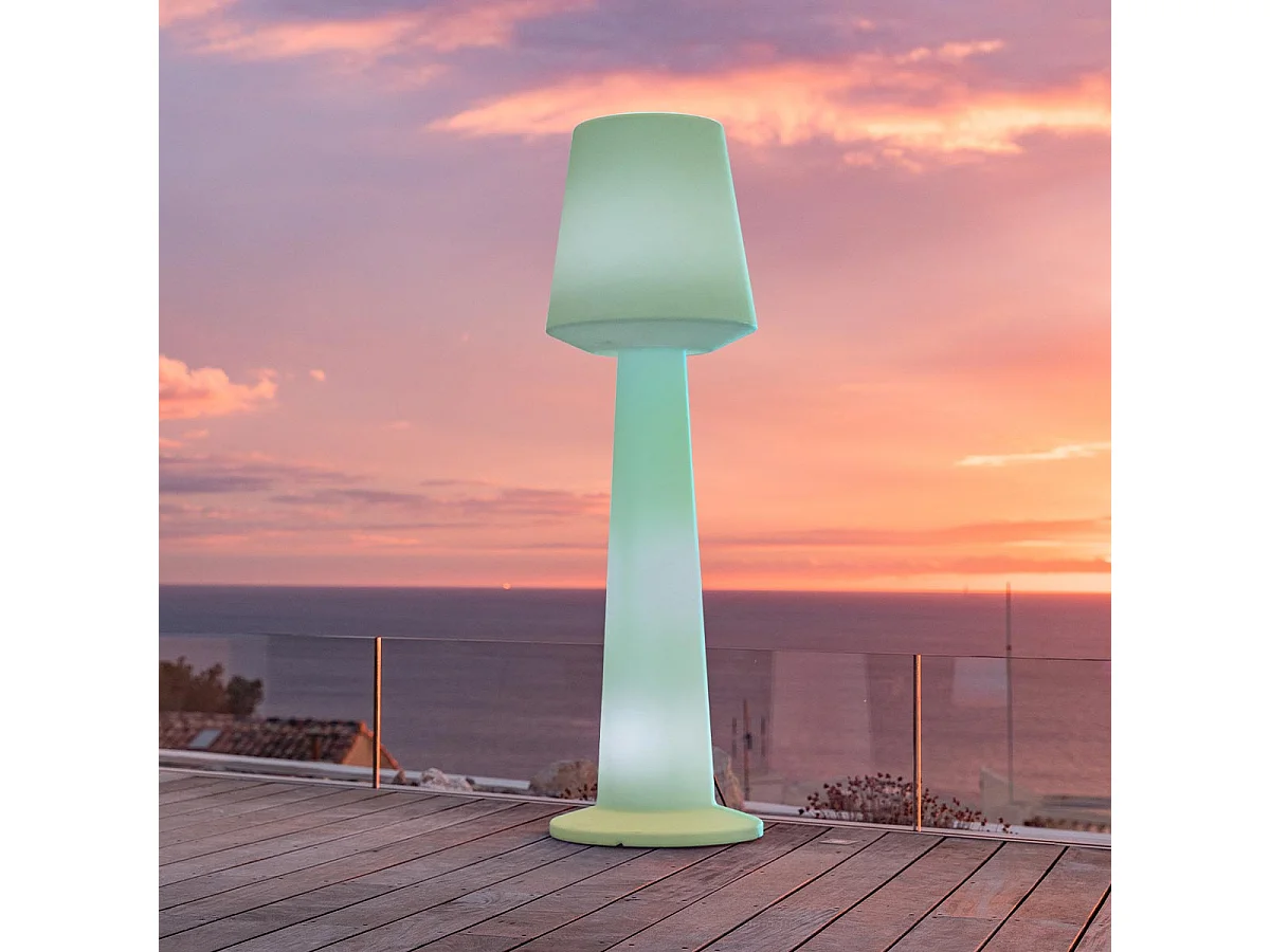 Lampadaire d'extérieur sans fil AUSTRAL RGB H110cm