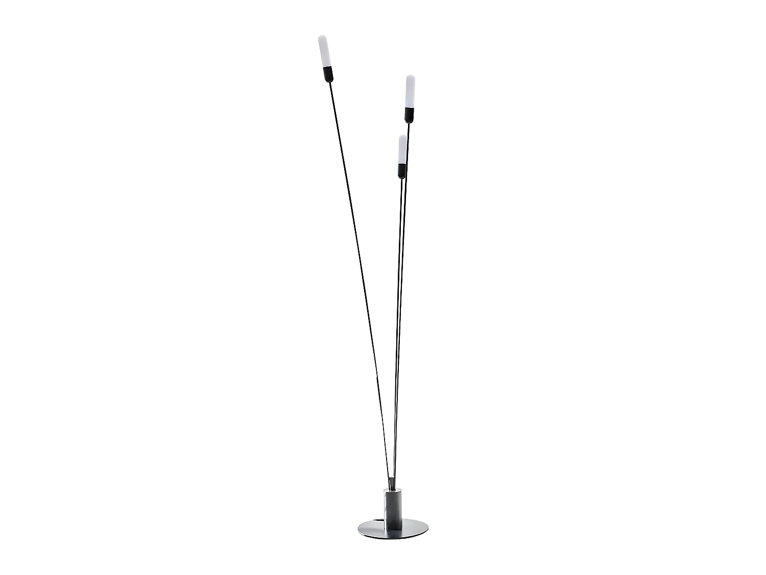 Lampadaire ext filaire REEDS Noir Plastique H156CM