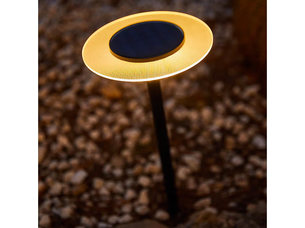 Conjunto de 2 balizas solares H35cm UFO