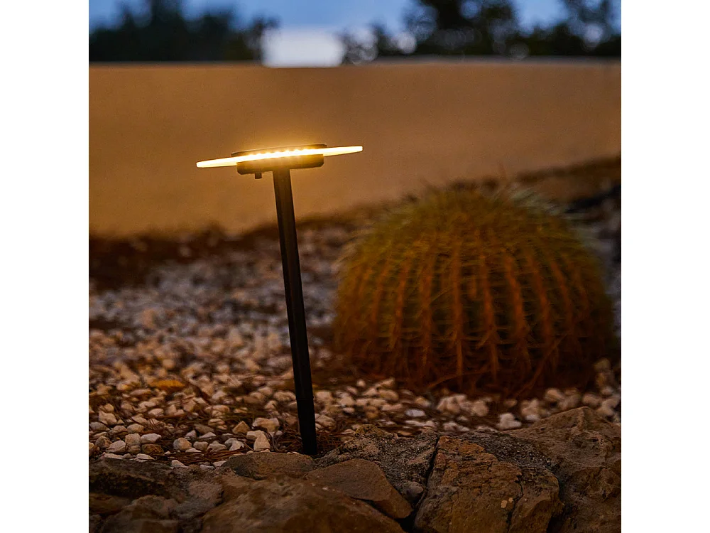 Conjunto de 2 balizas solares H35cm UFO