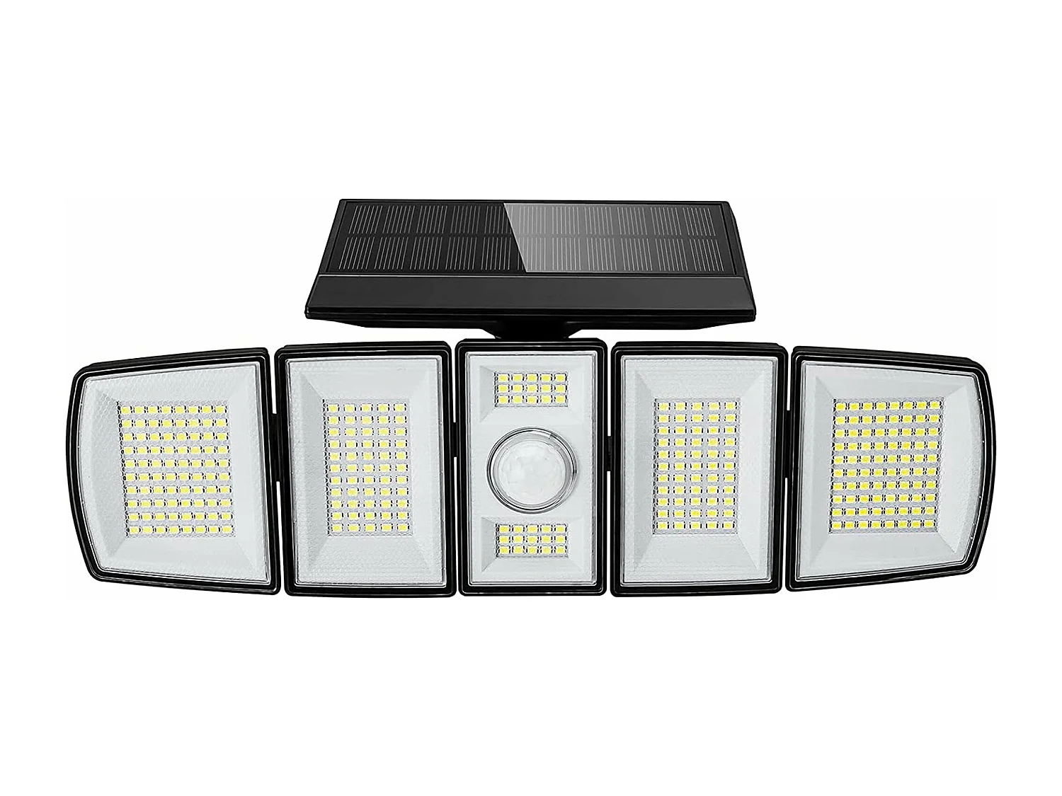 Projecteur solaire avec détecteur ANDOVER XL Noir ABS 1000LM
