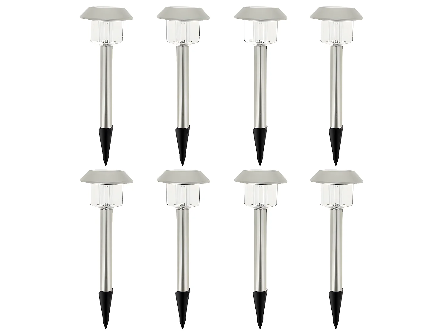 SOLARLEUCHTEN 8er-set zum einstecken H39CM ALESIA