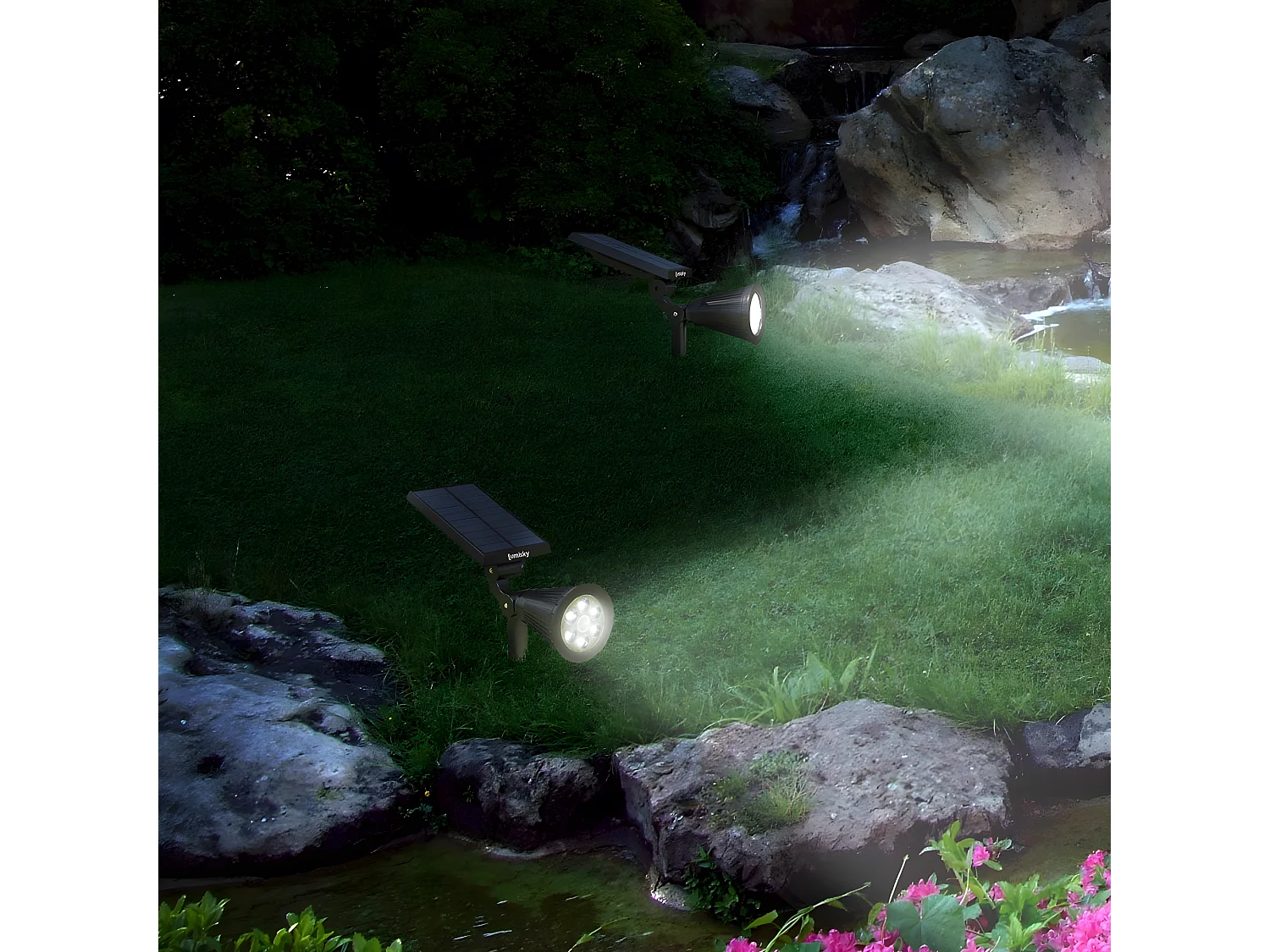 SOLARSTRAHLERN 2 in 1 100LM SPIKY