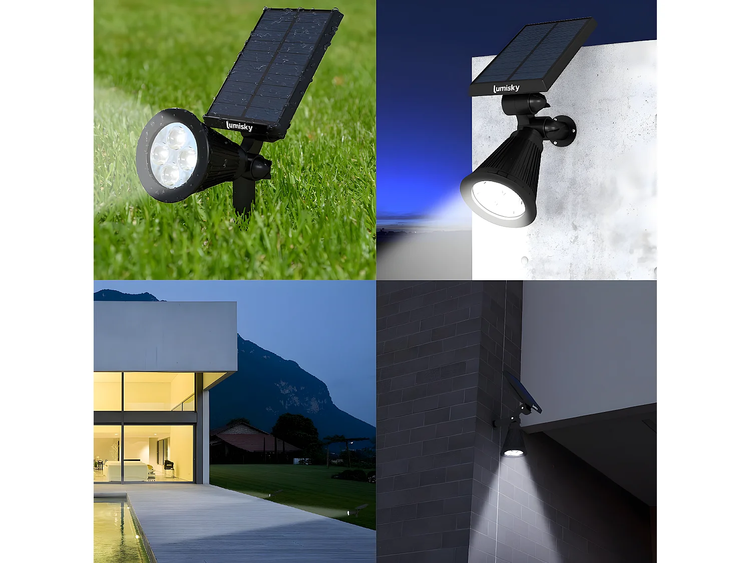 SOLARSTRAHLERN 2 in 1 100LM SPIKY