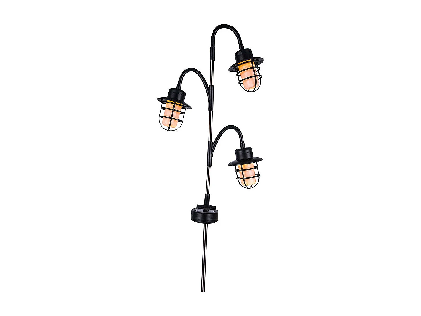 Lampe extérieure nomade BERRY SPIKE Noir Plastique H74CM