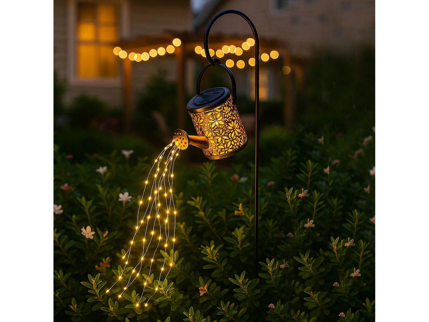 SOLARLEUCHTE in form einer gießkanne H78cm ARROSY