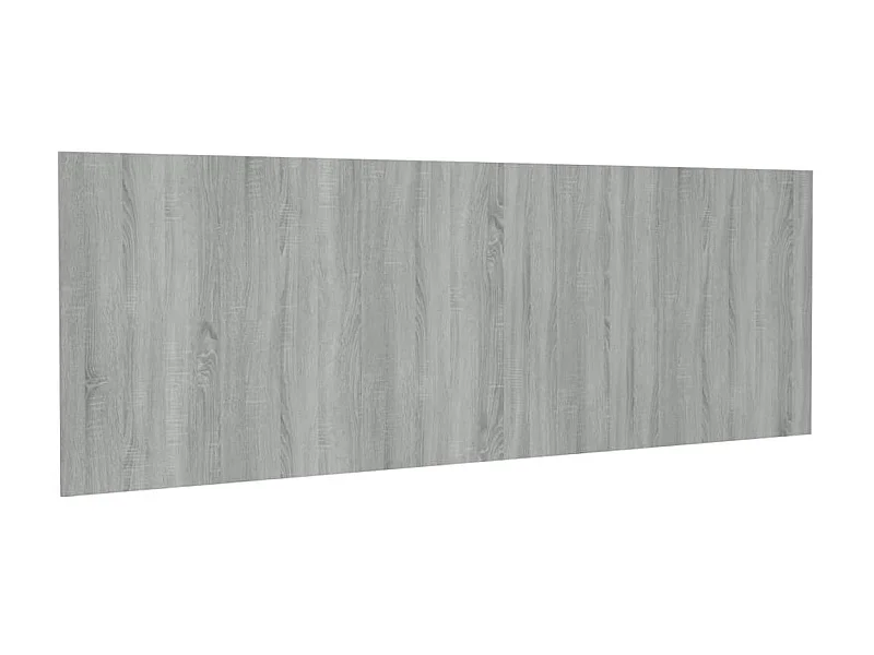 Tête de lit murale Sonoma gris 240x1,5x80 cm Bois d'ingénierie