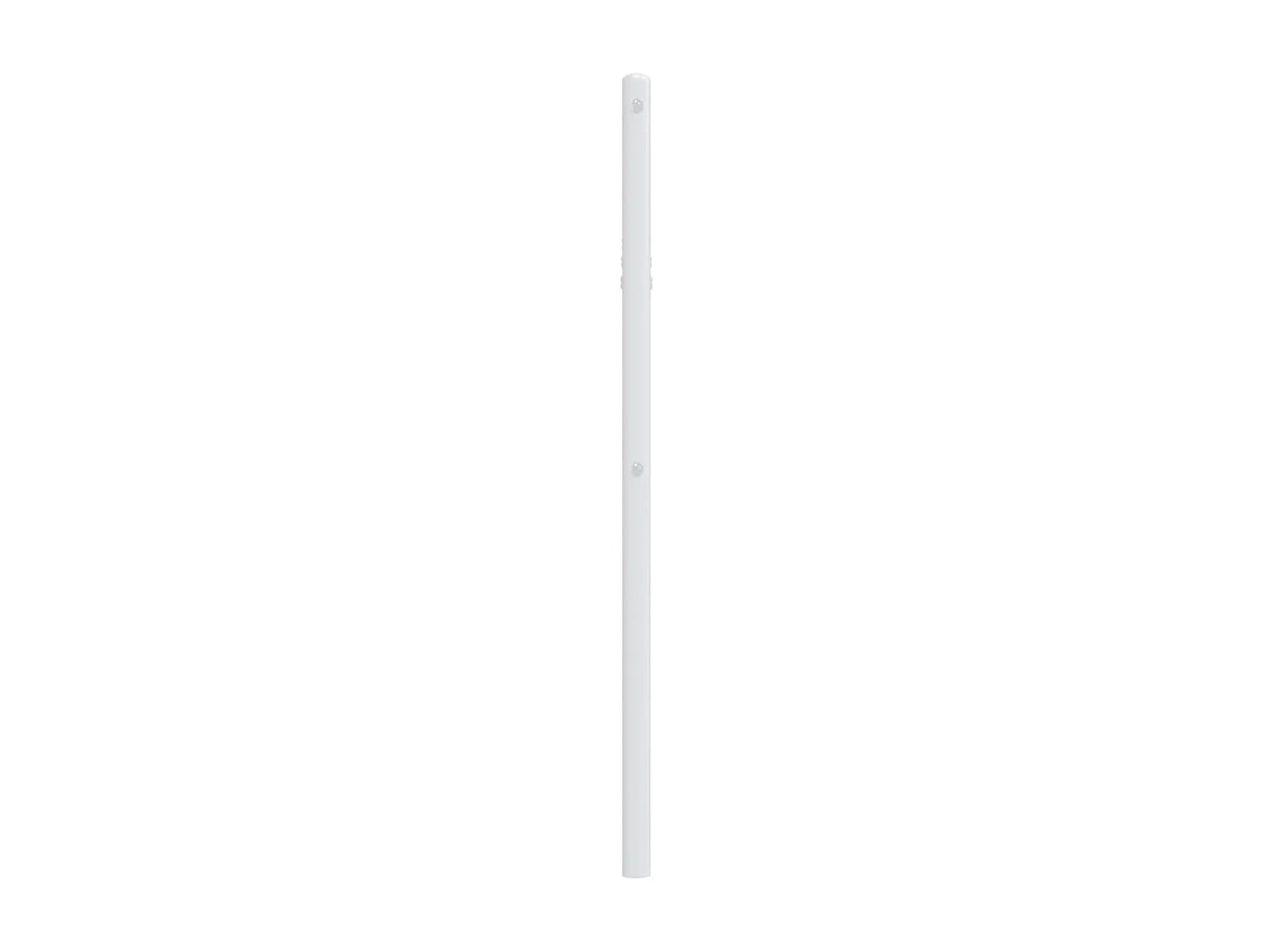 Tête de lit métal blanc 75 cm