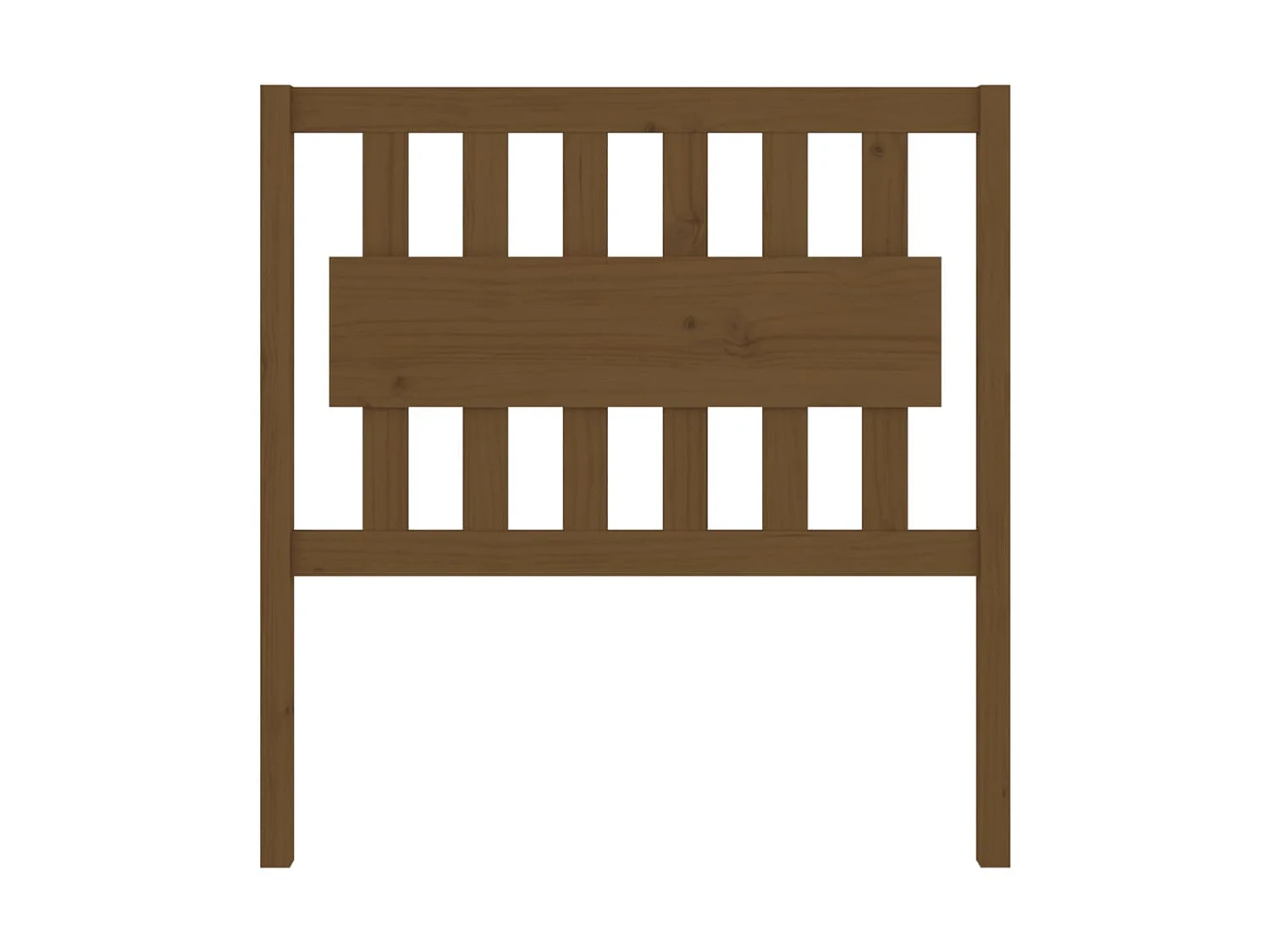 Tête de lit Marron miel 95,5x4x100 cm Bois massif de pin