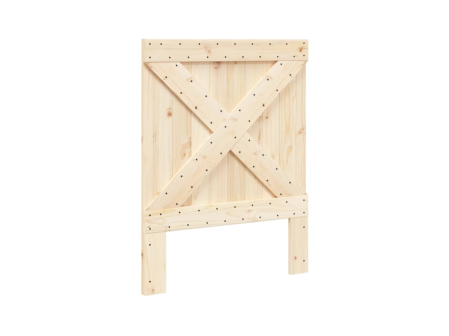 Tête de lit 80x104 cm bois massif de pin