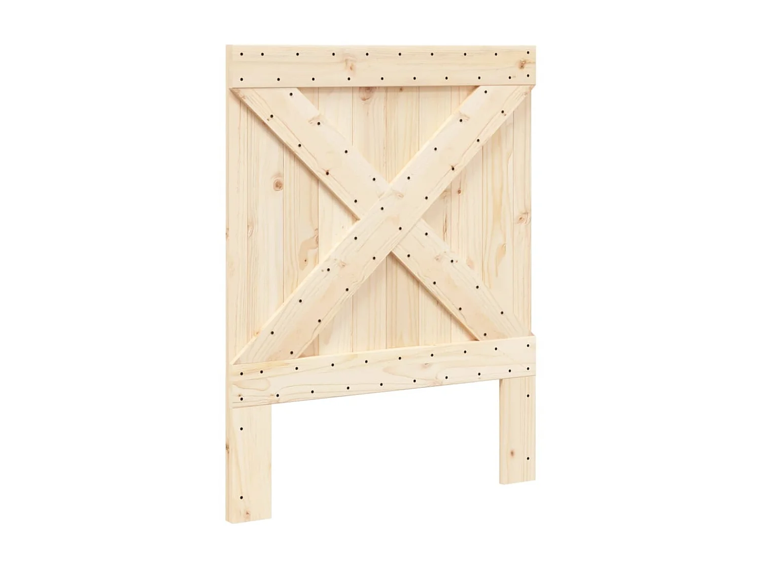 Tête de lit 80x104 cm bois massif de pin