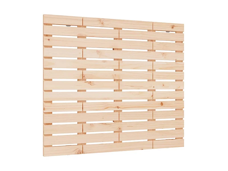 Tête de lit murale 81x3x91,5 cm Bois massif de pin