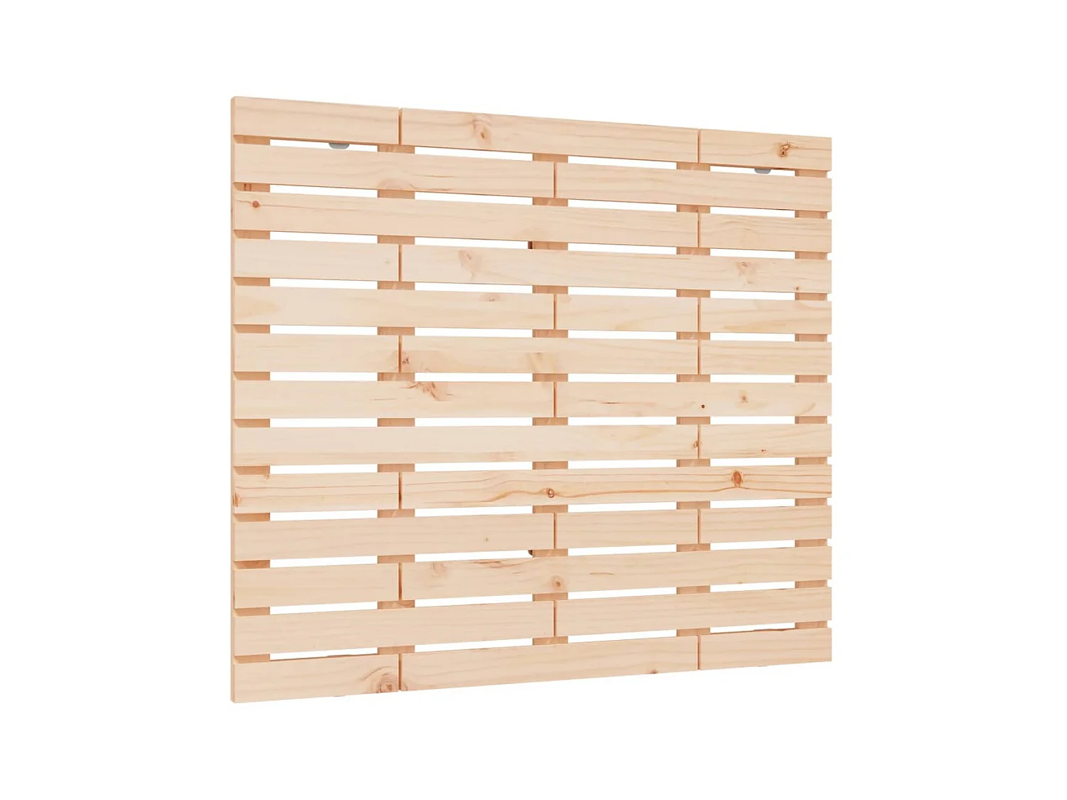 Tête de lit murale 81x3x91,5 cm Bois massif de pin