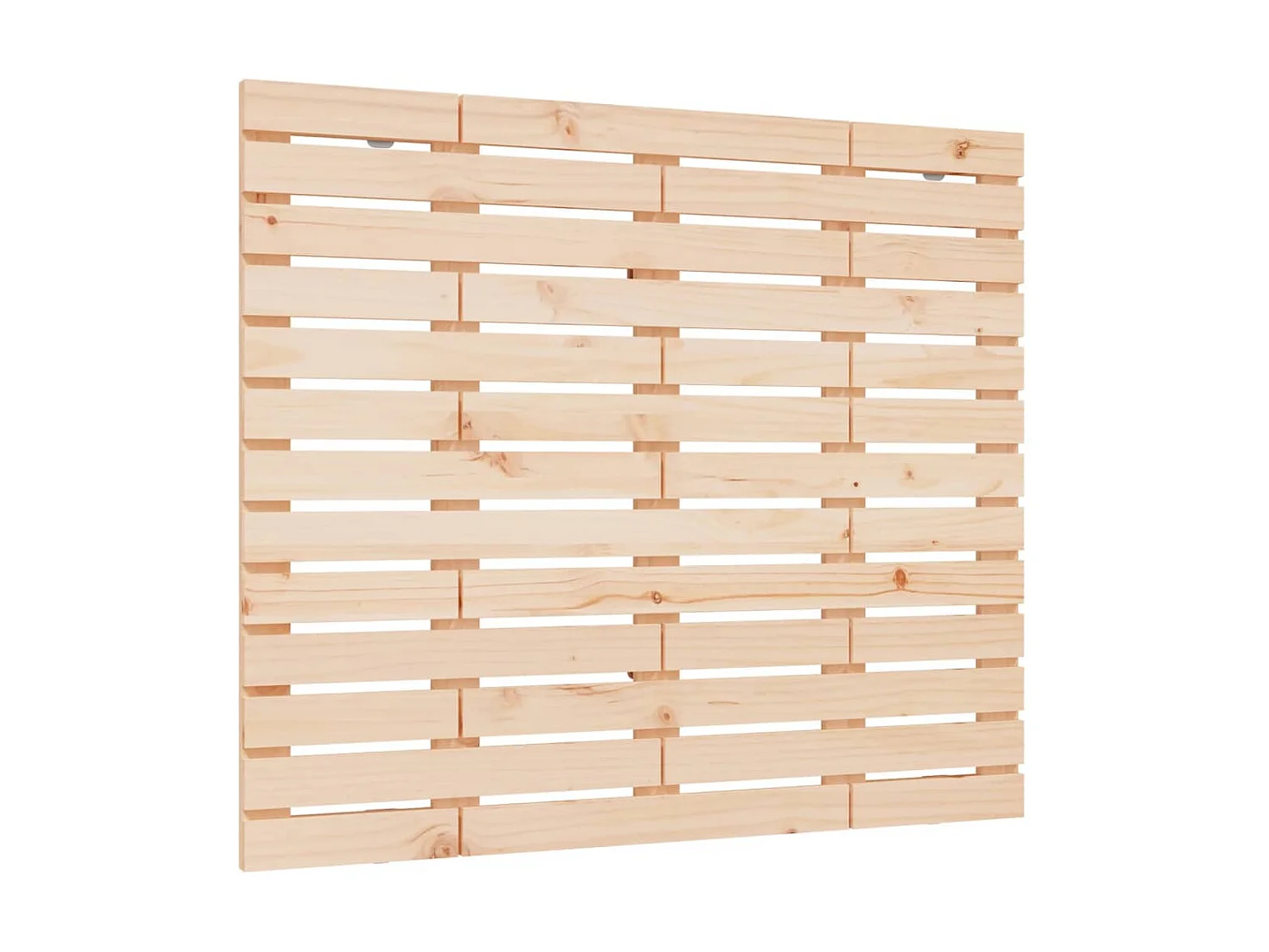 Tête de lit murale 81x3x91,5 cm Bois massif de pin