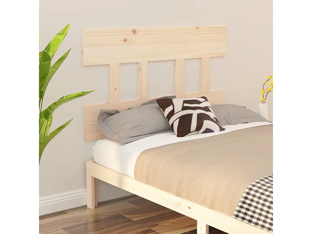 Tête de lit 103,5x3x81 cm Bois massif de pin