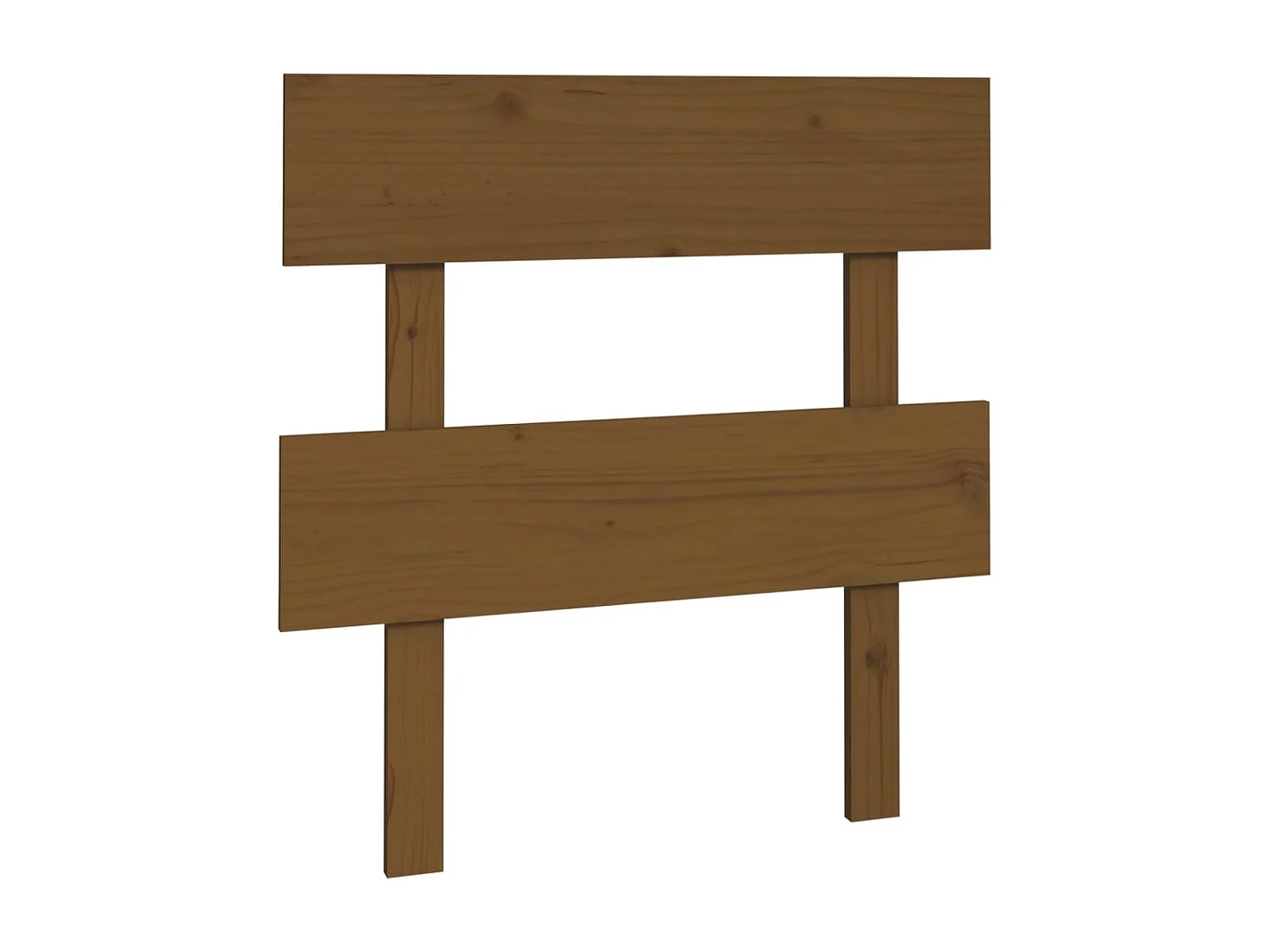 Tête de lit Marron miel 103,5x3x81 cm Bois massif de pin