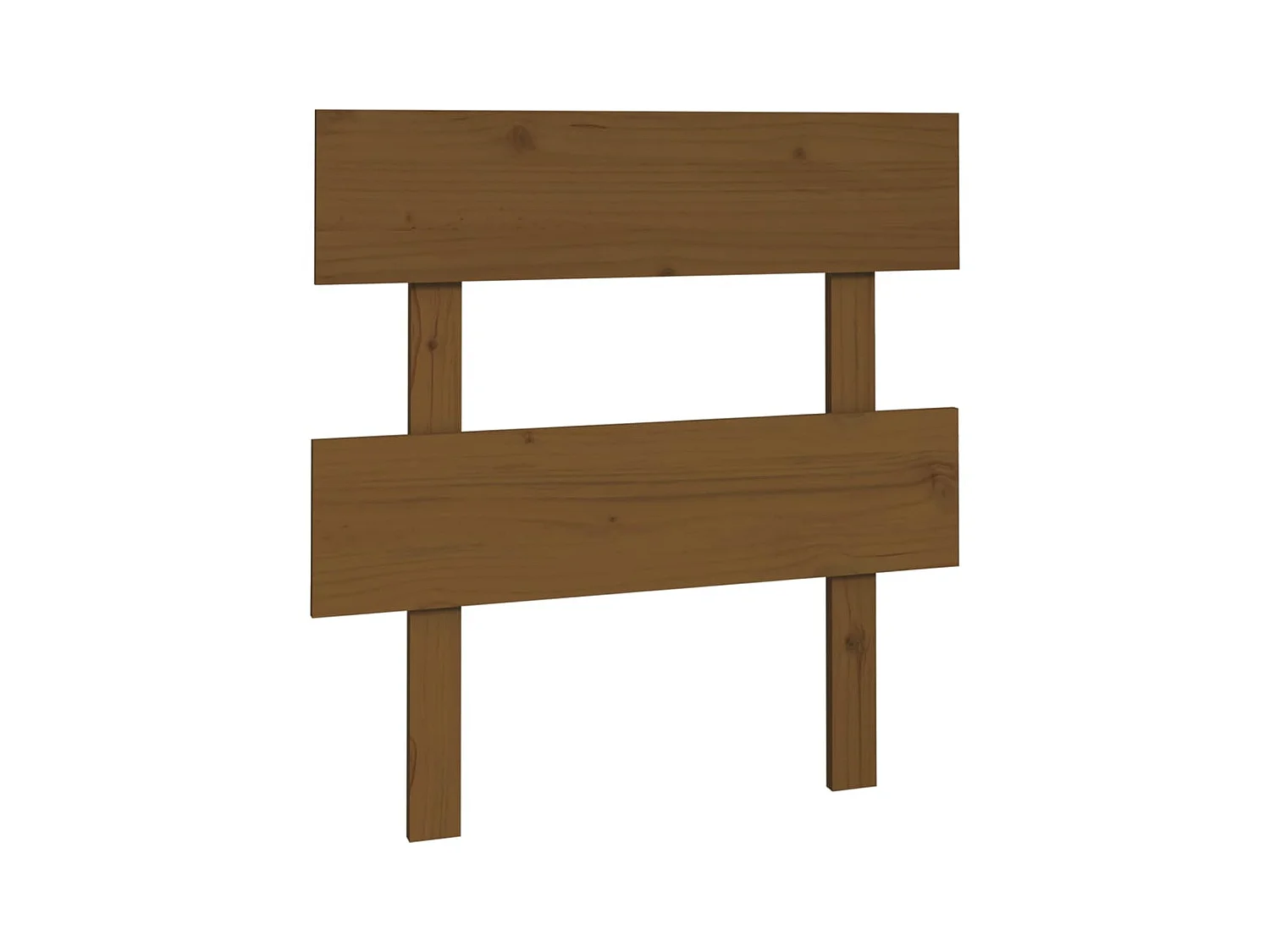 Tête de lit Marron miel 103,5x3x81 cm Bois massif de pin