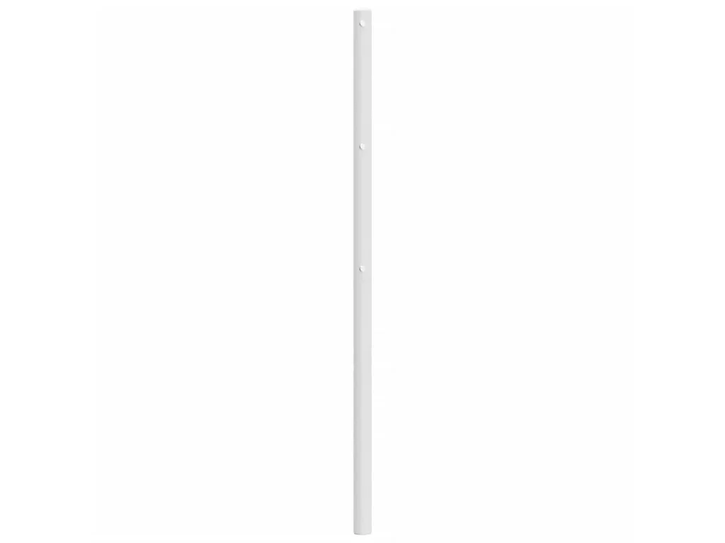 Tête de lit métal blanc 120 cm