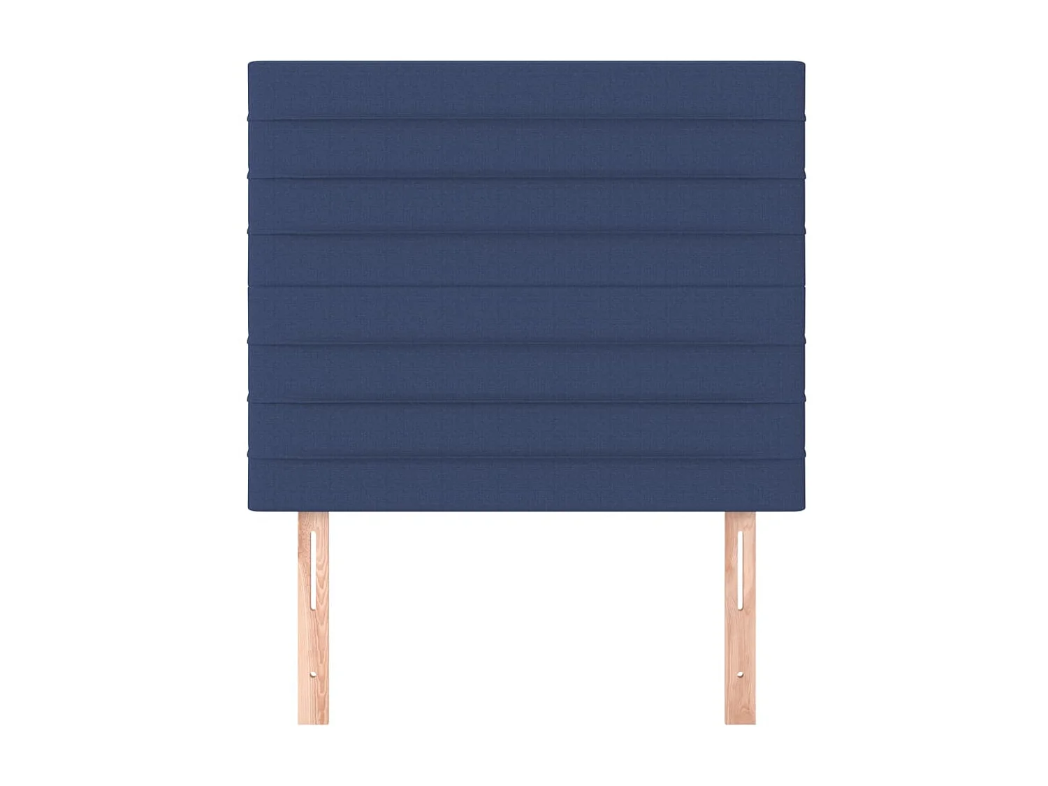 Cabeceiras 2 pcs Tecido Azul 80x5x78/88 cm