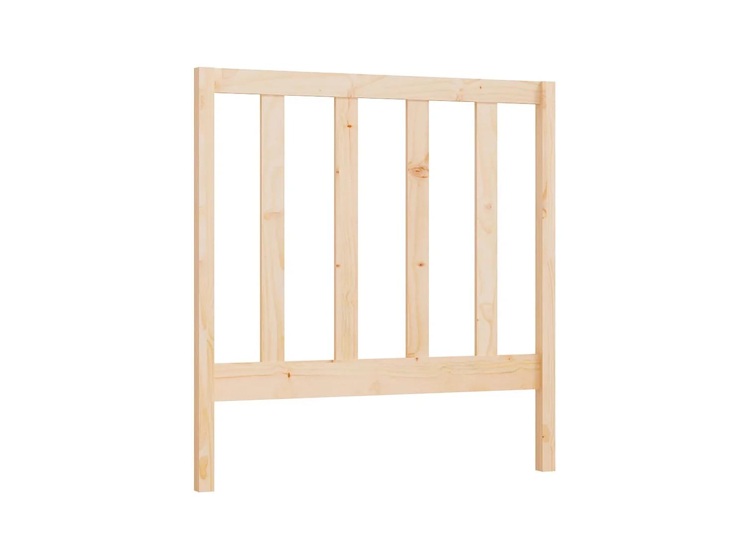Tête de lit 81x4x100 cm Bois massif de pin