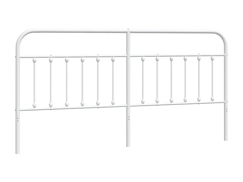 Cabeceira de metal branco 193 cm