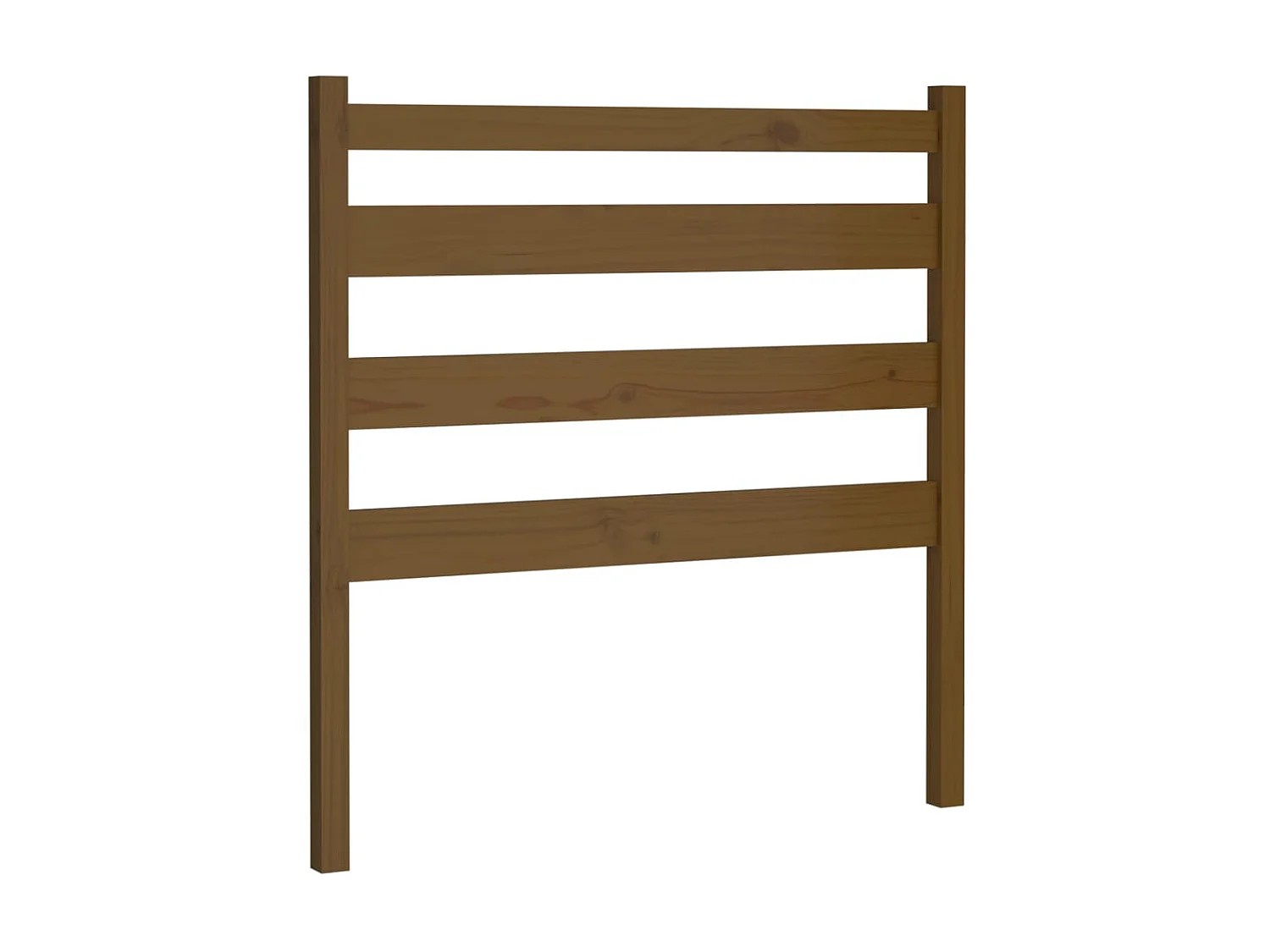 Tête de lit Marron miel 81x4x100 cm Bois massif de pin